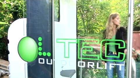 Открытый вездеходный лифт